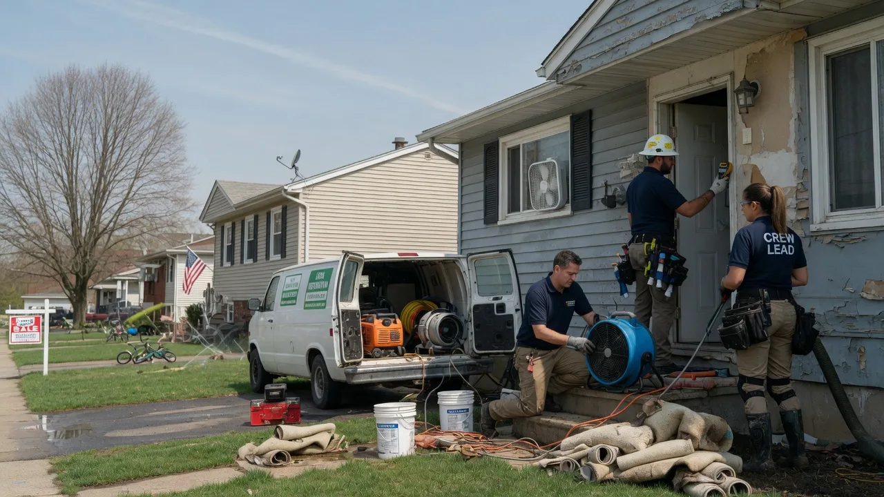 Flood Cleanup in Franklintown, PA near me